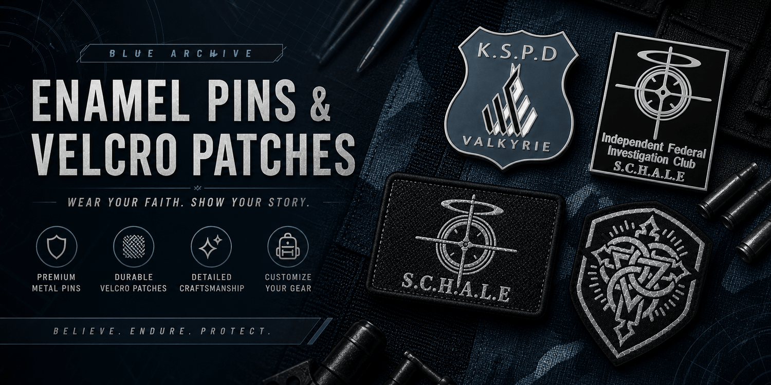 ブルーアーカイブ風ミリタリーグッズ（ワッペン/ドッグタグ）｜ブルアカマーキング - AIA-Military Goods Store
