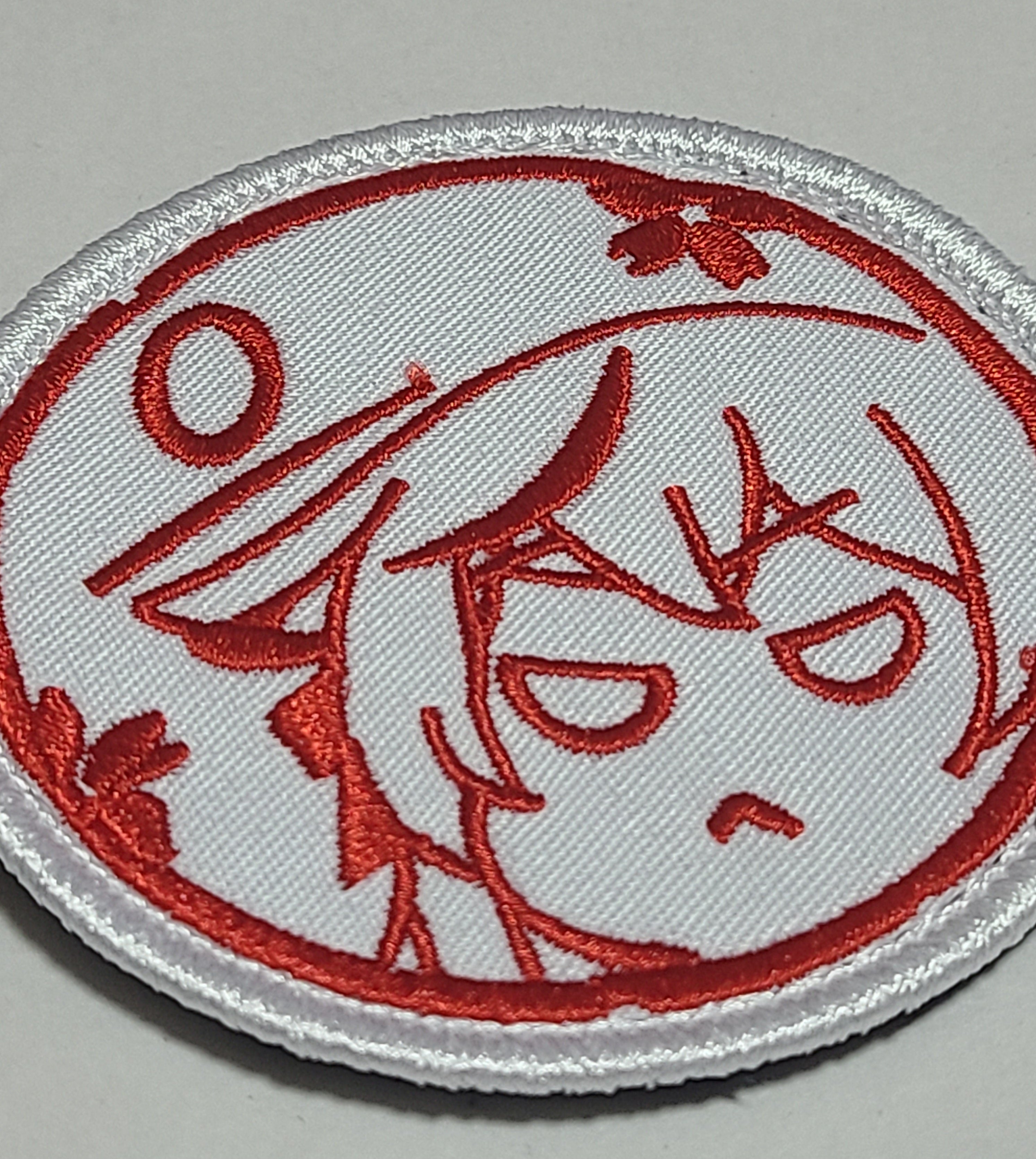 聖闘士星矢 アンドロメダ瞬 刺繍ベルクロパッチ ブルアカ ココナ教官 刺繍ベルクロワッペン 0点仕様□ミリタリーパッチ