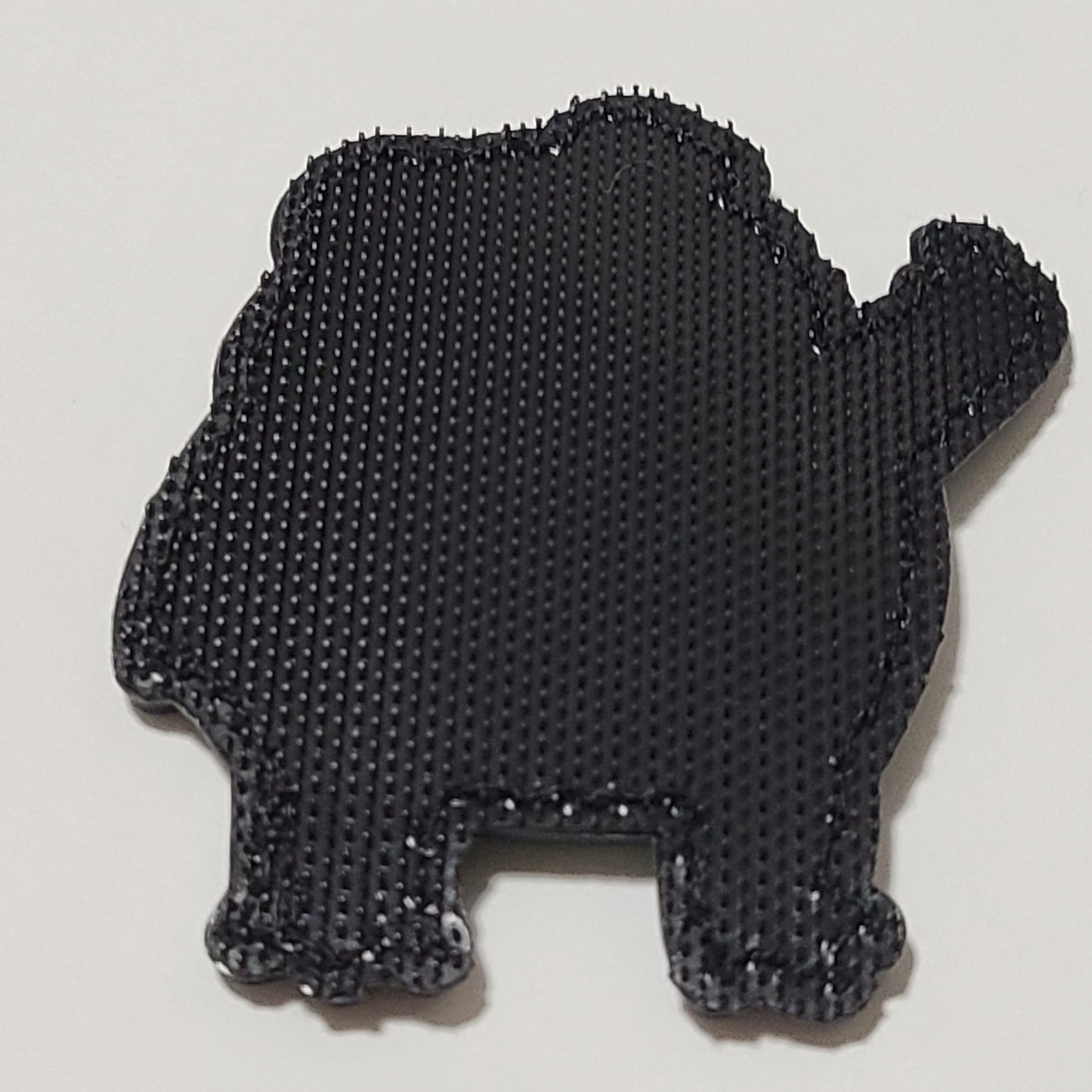 PVC 3D ベルクロワッペン CRITTAC カエル■ミリタリー風 キャラクターデザイン PVCパッチ ベルクロパッチ