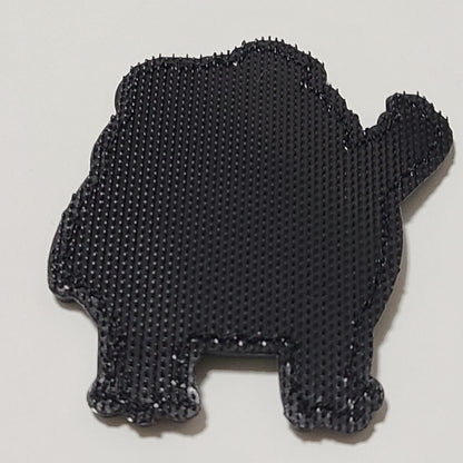 PVC 3D ベルクロワッペン CRITTAC カエル■ミリタリー風 キャラクターデザイン PVCパッチ ベルクロパッチ