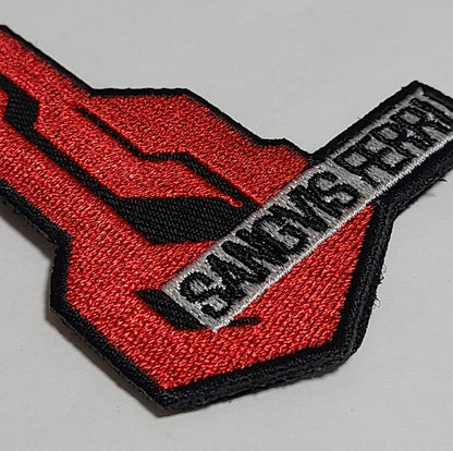 ベルクロワッペン ドルフロマーキング 刺繍タイプ 鉄血工造■タクティカルパッチ ミリタリーパッチ