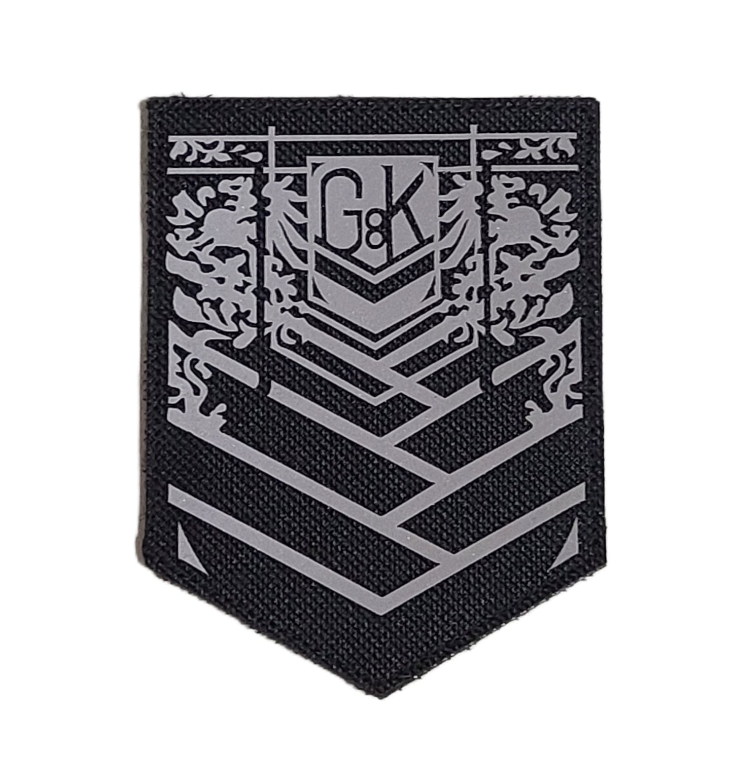 タクティカルワッペン リフレクションタイプ ベルクロ仕様 ドルフロマーキングD - AIA - Military Goods Store