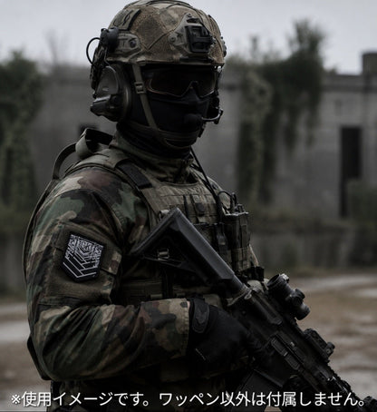 ベルクロワッペン ドルフロマーキングD■タクティカルパッチ ミリタリーパッチ - AIA - Military Goods Store