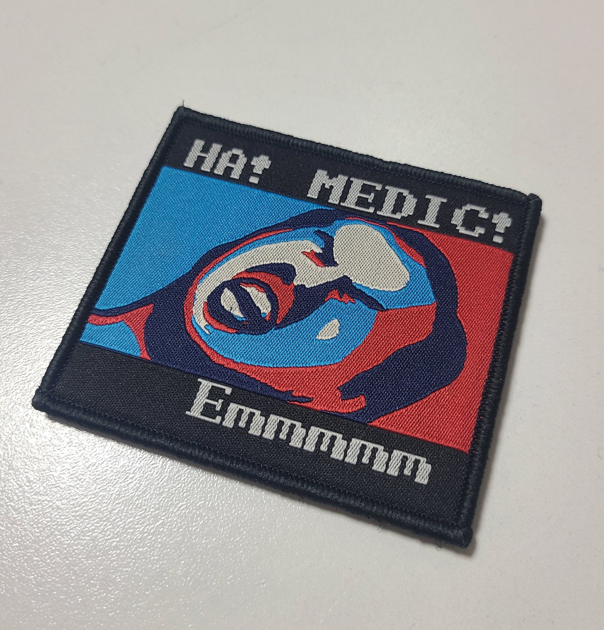 タクティカルワッペン ベルクロ仕様 HA!MEDIC! No.YJU - 114514 - AIA - Military Goods Store