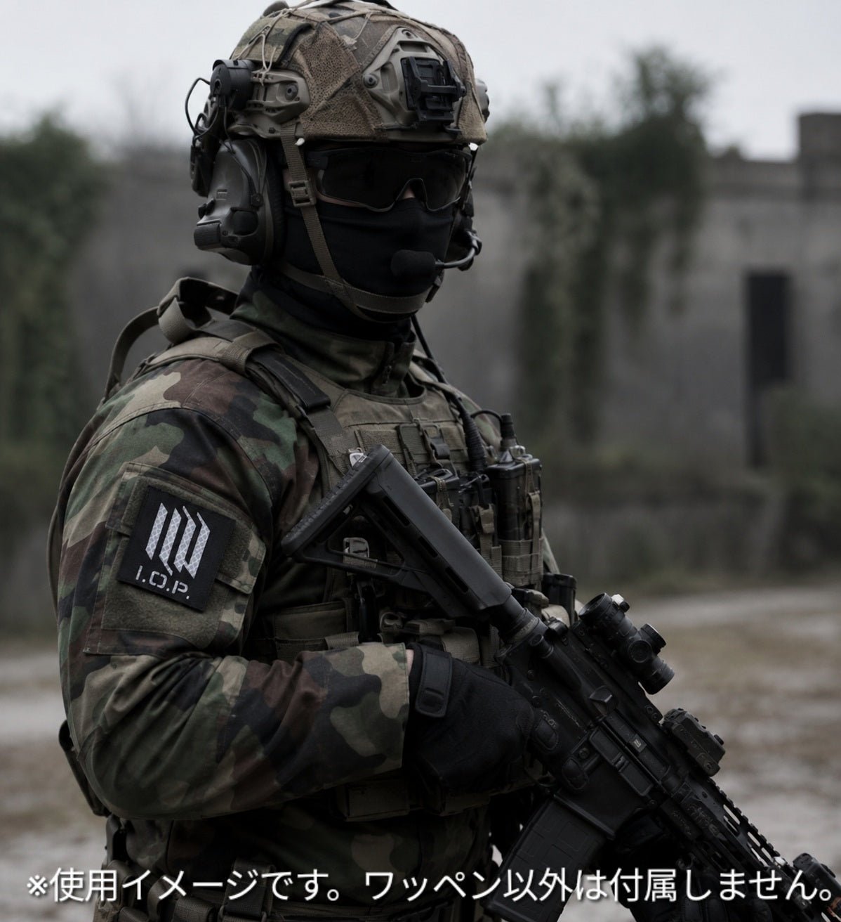IRタクティカルパッチ ベルクロ式 ドルフロマーキングA■サバゲー ミリタリー装備 ドルフロ風 コスプレ - AIA - Military Goods Store