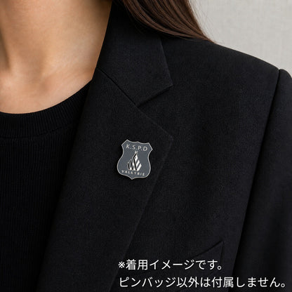 メタルピンバッチ ブルアカ KSPDマーキング風■ラペルピン コスプレ 装飾 金属製 ピンバッジ - AIA - Military Goods Store