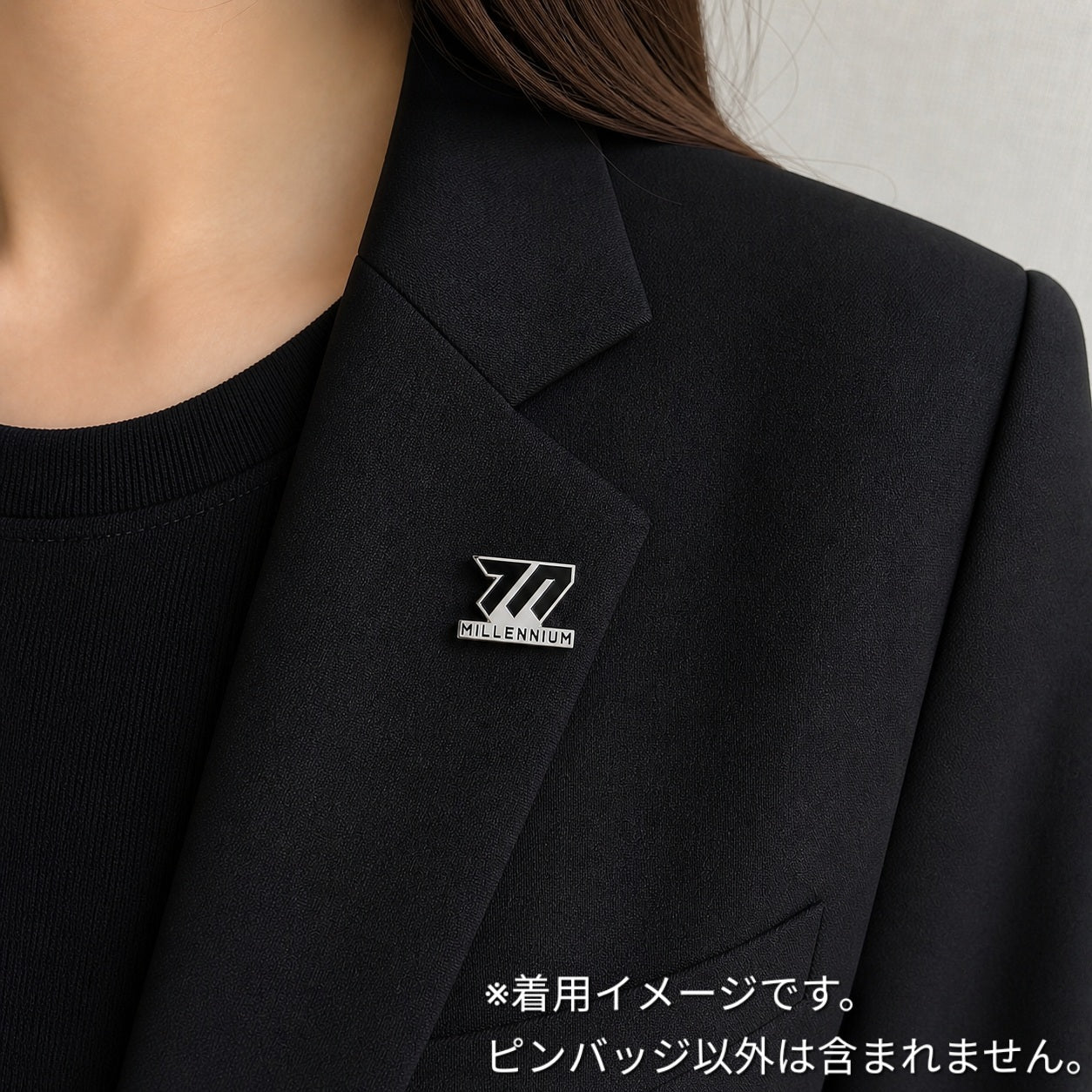 メタルピンバッチ ブルアカ ミレニアムマーキング風■ラペルピン コスプレ 装飾 金属製 ピンバッジ - AIA - Military Goods Store