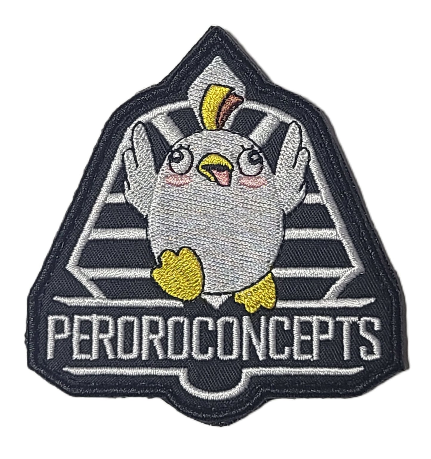 タクティカル 刺繍ワッペン ベルクロ仕様 ペロロ様 ミリタリーパッチ/ブルアカ風/コスプレ - AIA - Military Goods Store