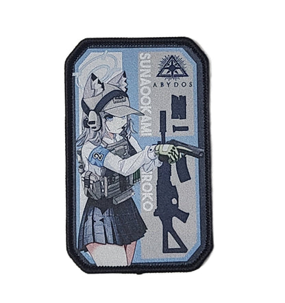 タクティカル キャラクタープリントワッペン ベルクロ仕様 ミリタリーパッチ/マジックテープ/コスプレ/ブルアカ - AIA - Military Goods Store