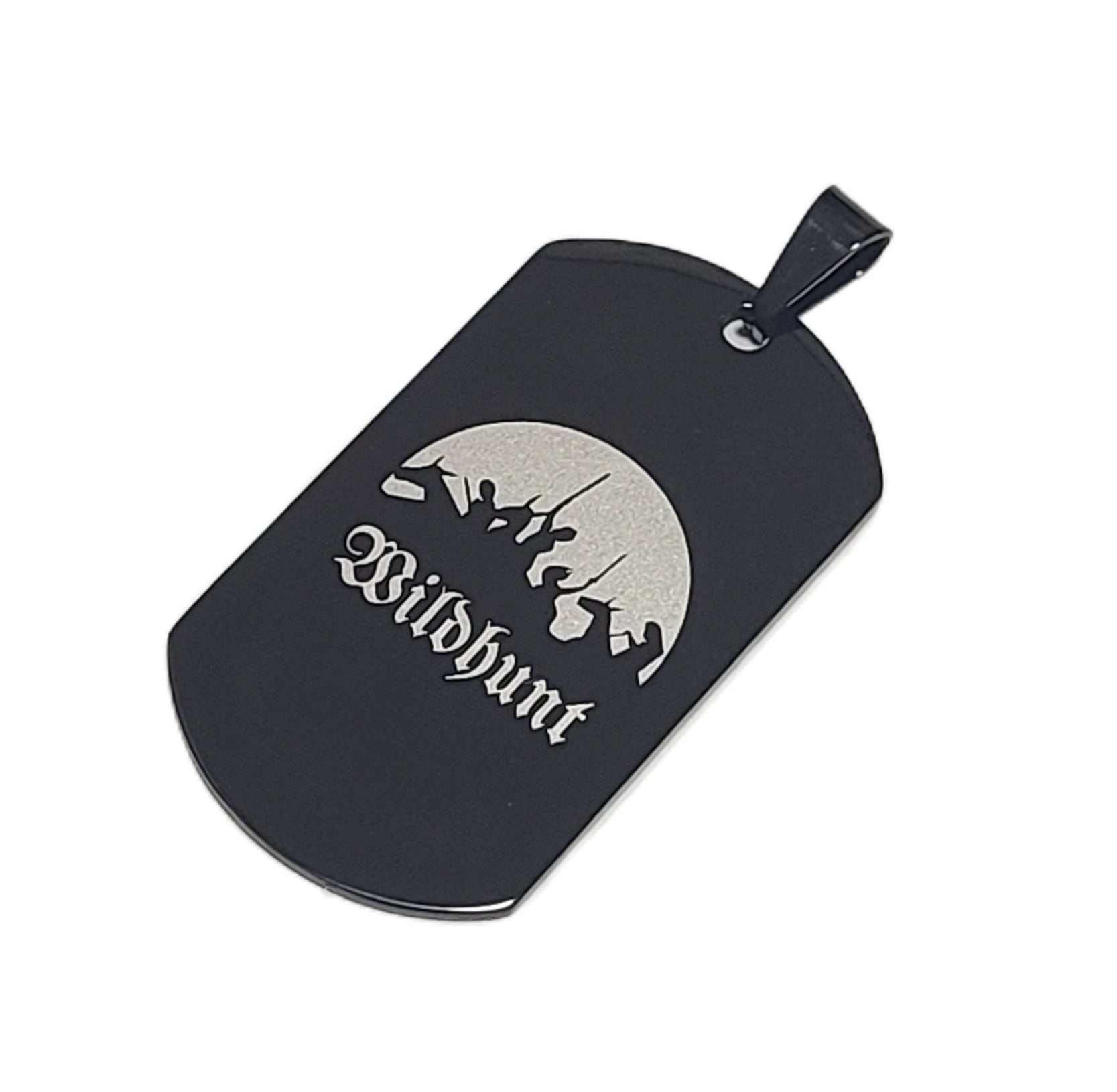 タクティカル ステンレスドッグタグ ブラック ブルアカモチーフ ネックレス/キーホルダー/コスプレ - AIA - Military Goods Store