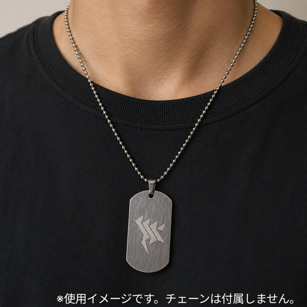 ブルーアーカイブ ステンレスミリタリードッグタグ シルバー ゲヘナ