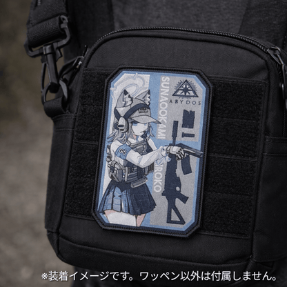 タクティカル キャラクタープリントワッペン シロコ ベルクロ仕様 ミリタリーパッチ マジックテープ コスプレ ブルアカ - AIA - Military Goods Store