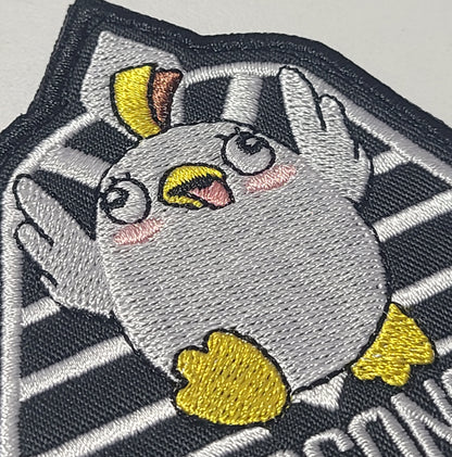 タクティカル 刺繍ワッペン ベルクロ仕様 ペロロ様 ミリタリーパッチ/ブルアカ風/コスプレ - AIA - Military Goods Store