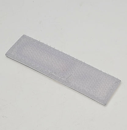 タクティカル PVCワッペン バッテリーインジケーター風 ベルクロ仕様 ホワイト 75mm×20mm - AIA - Military Goods Store