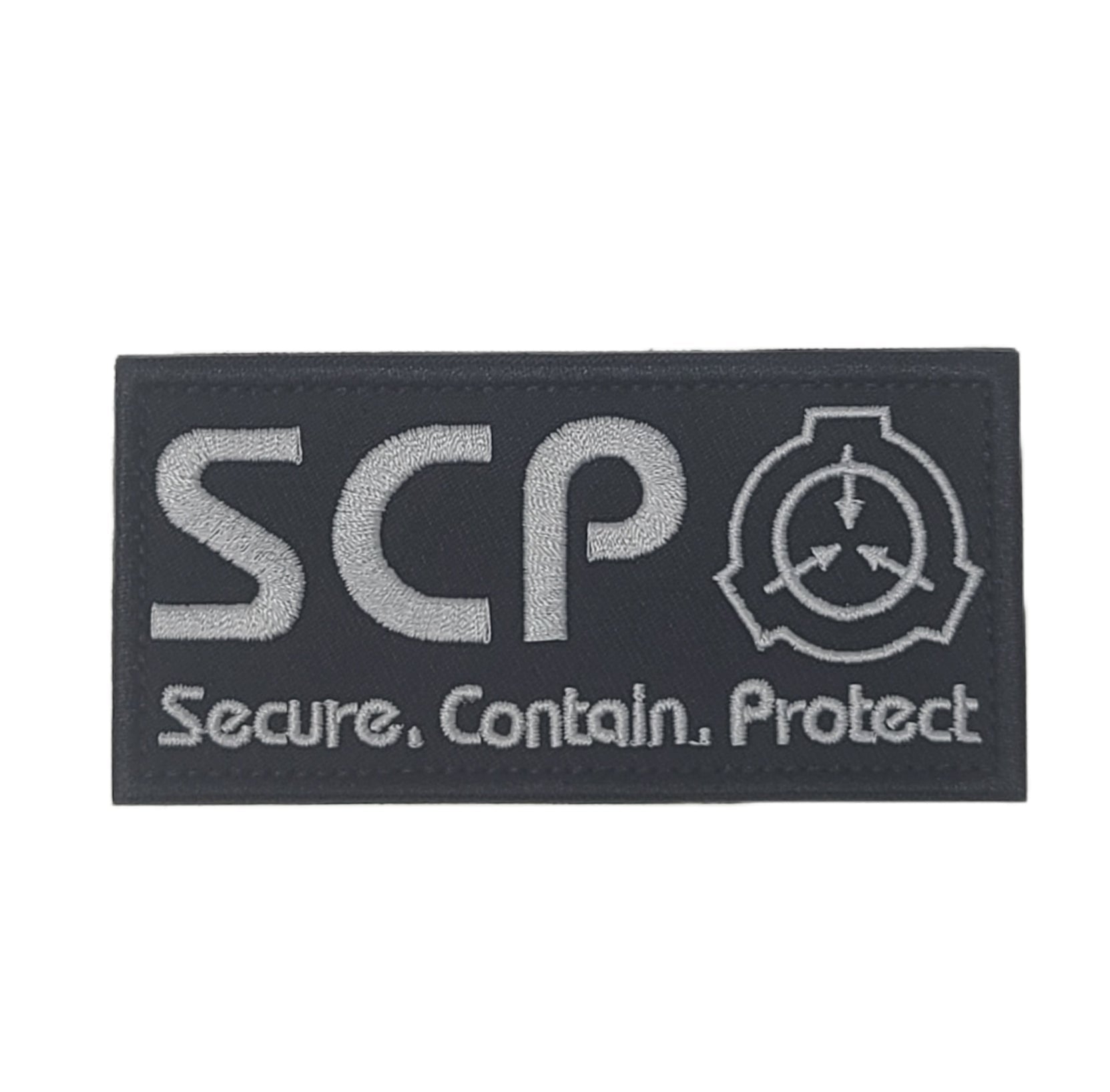 ミリタリー刺繍ワッペン ベルクロ仕様 SCPマーキング風 Mサイズ SCP財団/サバイバルゲーム - AIA - Military Goods Store