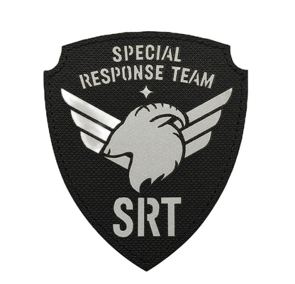 タクティカルワッペン リフレクションタイプ ベルクロ仕様 SRTマーキング - AIA - Military Goods Store