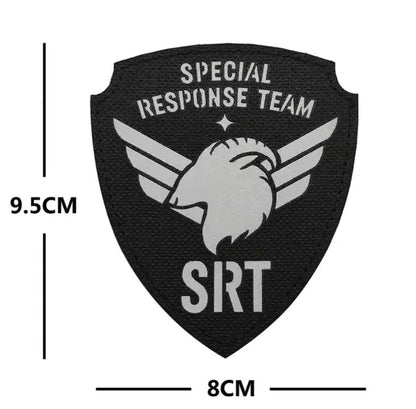 タクティカルワッペン リフレクションタイプ ベルクロ仕様 SRTマーキング - AIA - Military Goods Store